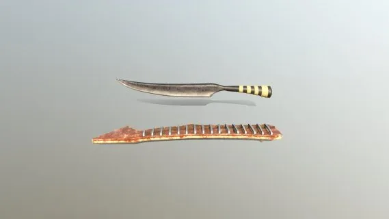 弯刀 匕首 冷兵器 古代武器