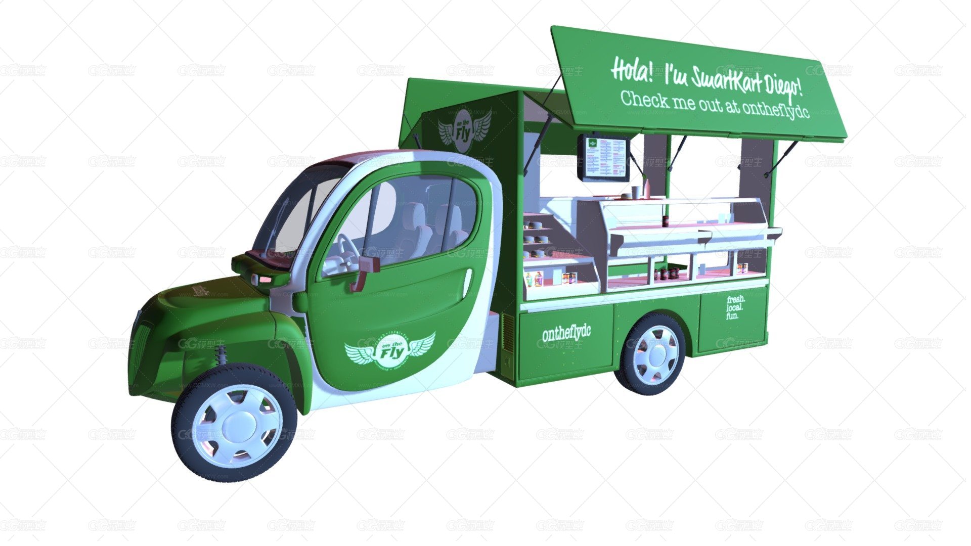 食品车 小吃车 餐车 移动餐车 外卖车 快餐车 快餐汽车-1