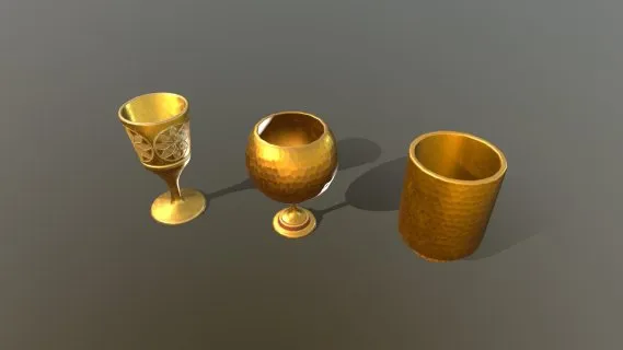黄金  酒杯