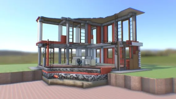 现代建筑 建筑结构