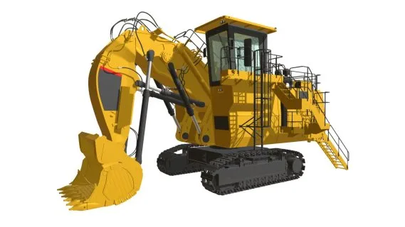 矿用挖掘机 挖掘机 大型挖掘机 重型挖掘机巨无霸挖掘机重型工程车矿山工程车大型矿山机械