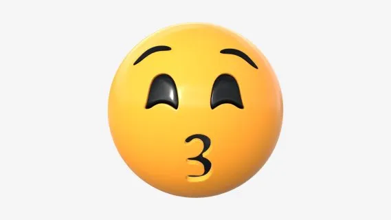 亲吻表情符号 现代表情包 微信表情包 卡通表情 亲亲表情 搞笑搞怪emoji表情包