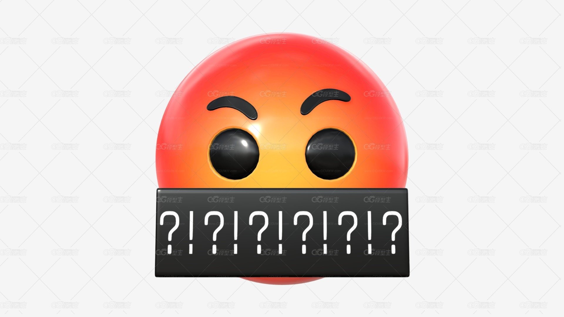 愤怒表情符号 现代表情包 微信表情包 卡通表情 搞笑搞怪emoji表情包-1