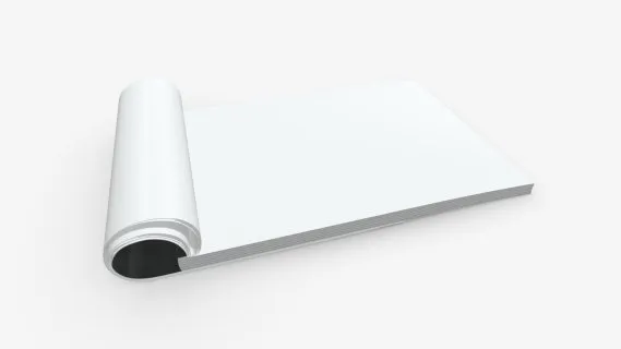 A5尺寸的宣传册 空白宣传册模型 宣传本子