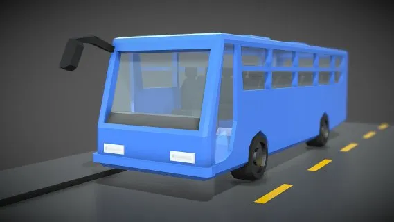 低多边形总线