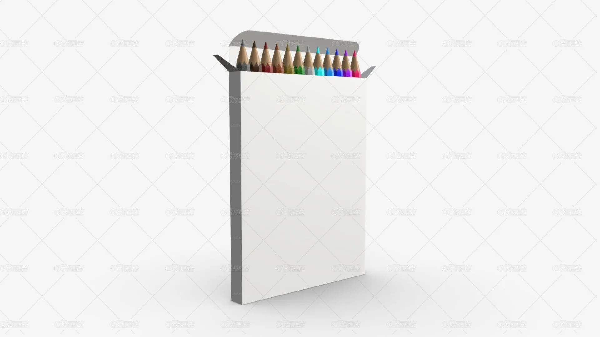 彩色铅笔盒 画笔 文具 少儿文具 彩色铅笔 润滑脂铅笔-1