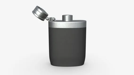 便携酒壶 小酒壶 不锈钢酒壶 金属酒瓶 便携金属酒瓶 随身酒壶 写实酒瓶