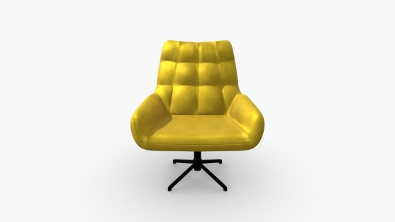 TM850.Poltrona Paris Terciopelo Amarillo