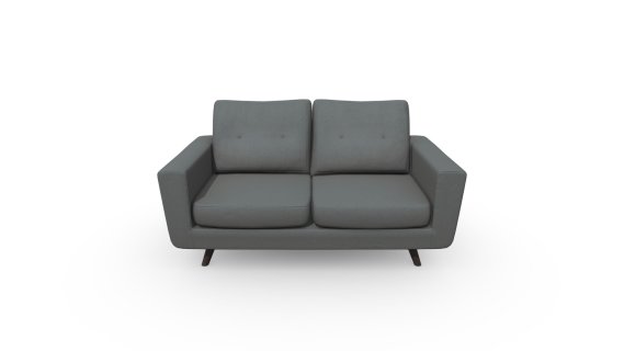 TM745_SOFA 2 PUESTOS INDIGO TELA GRIS OSCURO