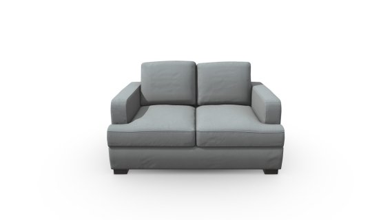 TM747_SOFA 2 PUESTOS纽约TELA PARKER GRIS