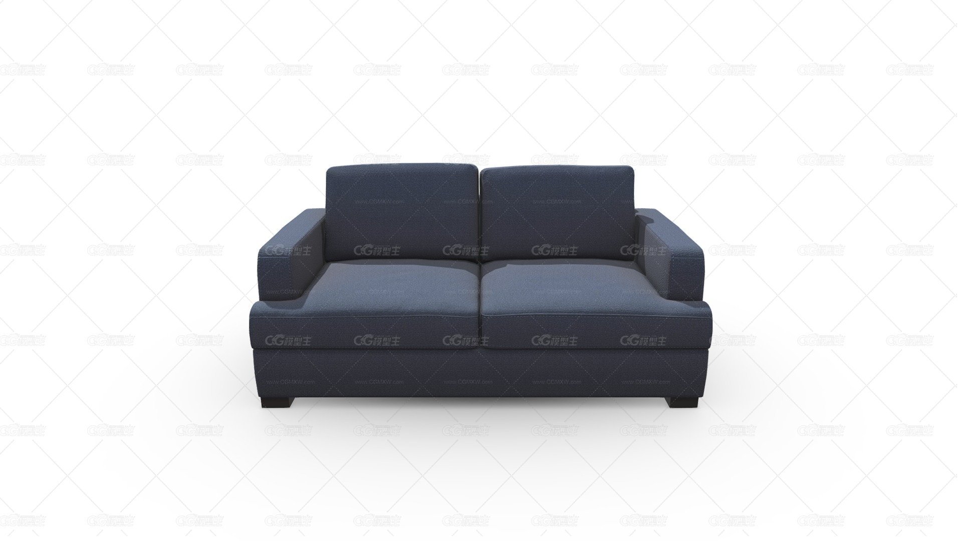 TM826_SOFA 3 PUESTOS纽约TELA NOVA AZUL IND-1