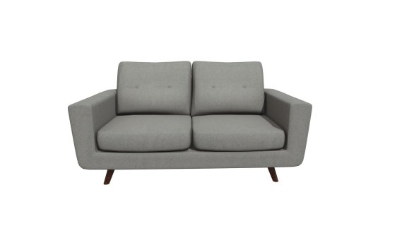 TM745_SOFA 2 PUESTOS INDIGO TELA GRIS CLARO