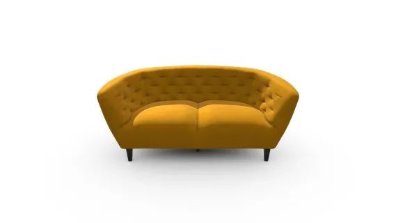 TM822_SOFA 3 PUESTOS RIA TELA MAX AMARILLO
