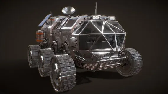 火星车 科幻汽车 未来汽车