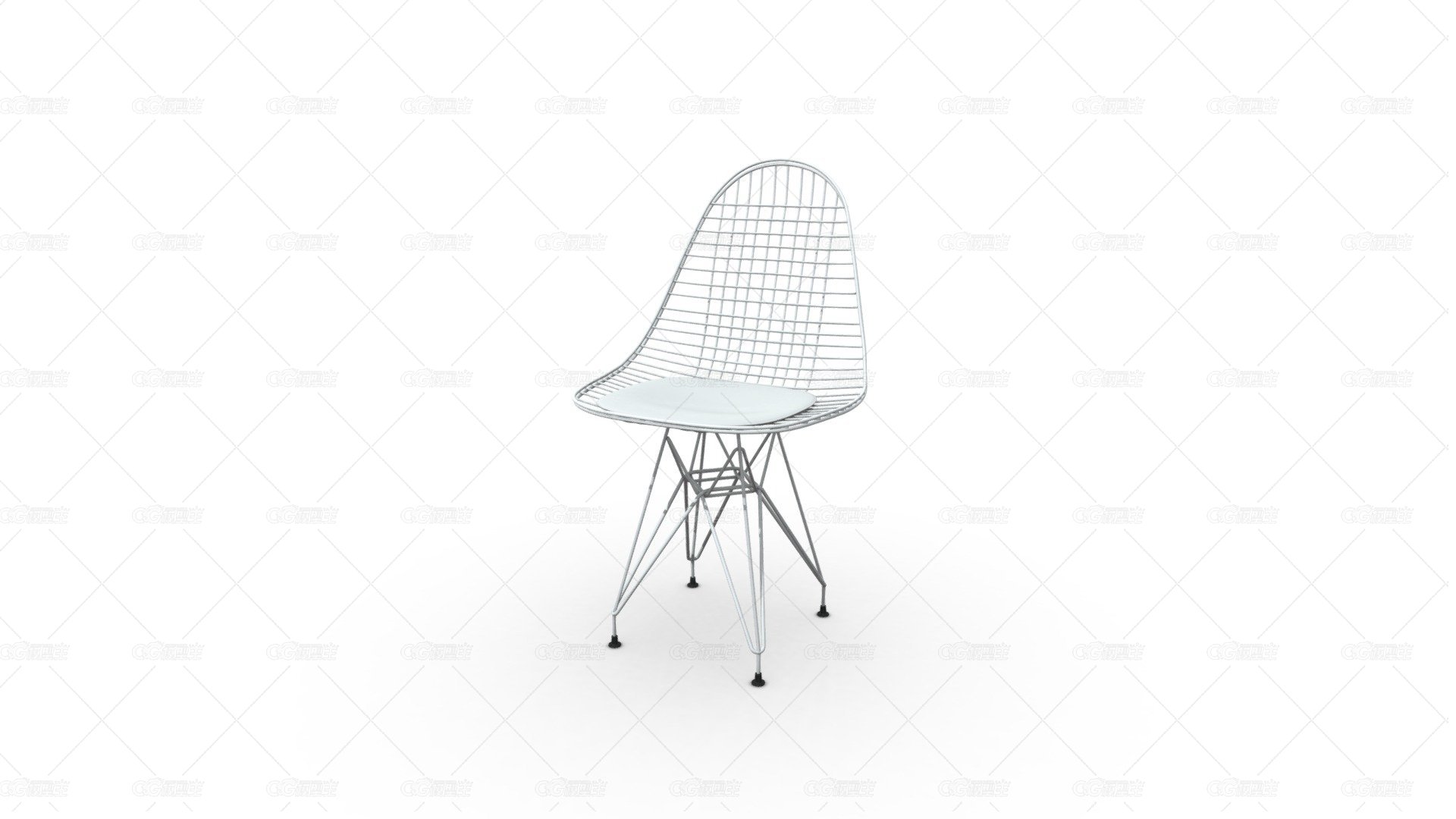 TM921.Silla Auxiliar Bertoia Small Blanco-1