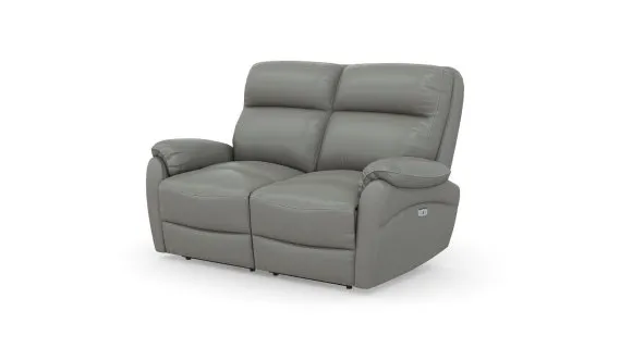 布宜诺斯艾利斯沙发2 Puestos Cuero Pvc Gris