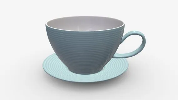 带茶托的咖啡杯 现代杯子 咖啡杯 马克杯 水杯 茶杯 饮水杯 马卡龙杯 瓷杯