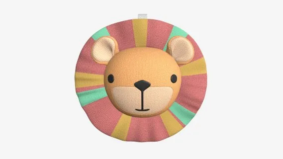 儿童狮子玩具 布偶玩具 布偶狮子头 儿童玩具