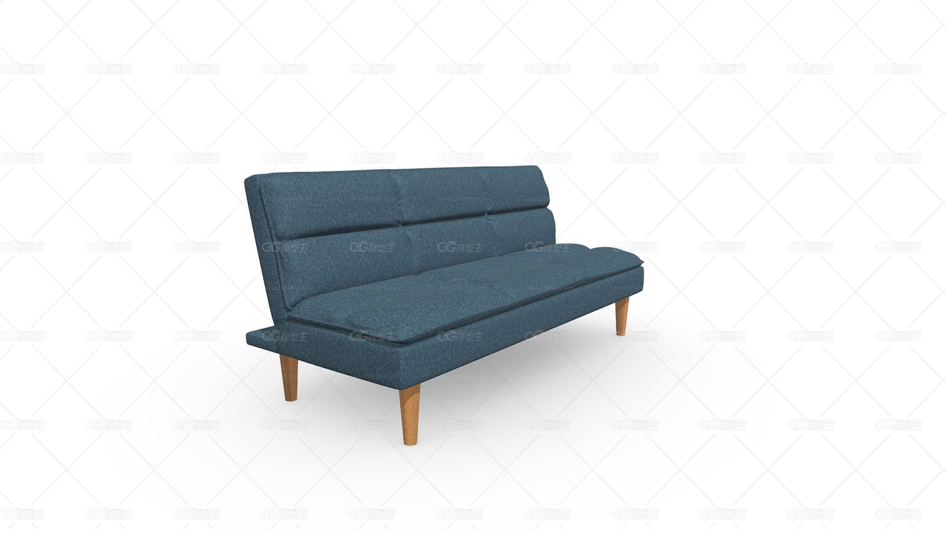 SOFACAMA CLICK CLACK PEGGY TELA AZUL PC1120 14-1