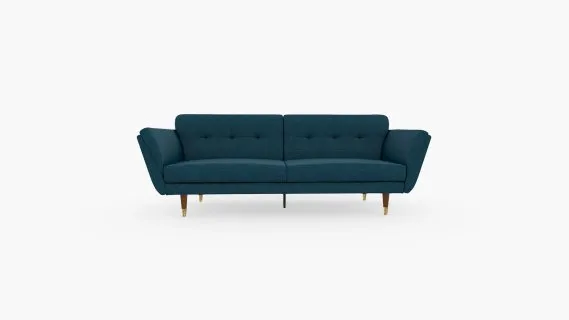Sofacama Click Clack Malta Tela Azul Bl957 P.T.D