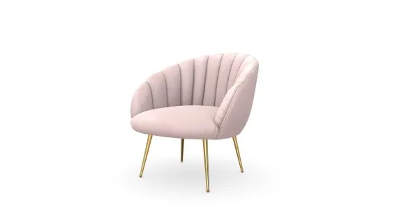 Poltrona Daniella Terciopelo Vic Rosado 18