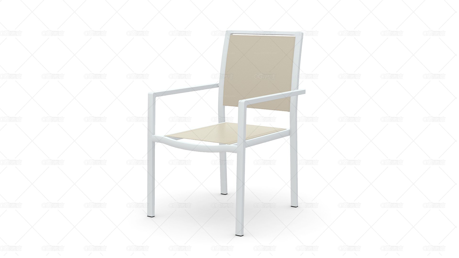 Silla Auxiliar Toronto Blanco-1