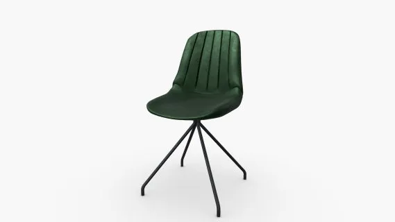 Silla de Comedor Eva Terciopelo Vic Verde