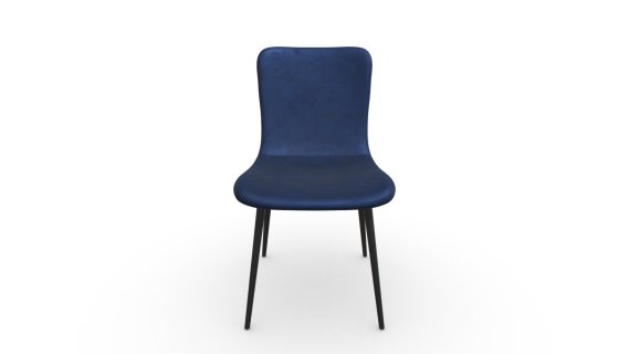 SILLA DE COMEDOR奥古斯塔TERCIOPELO AZUL