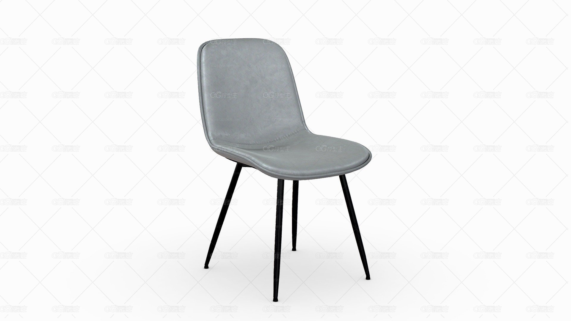 Silla De Comedor Delmy Terciopelo Dublin Gris。Os-1