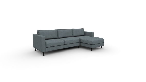 Sofa en L Derecho Manhattan Azul牛仔