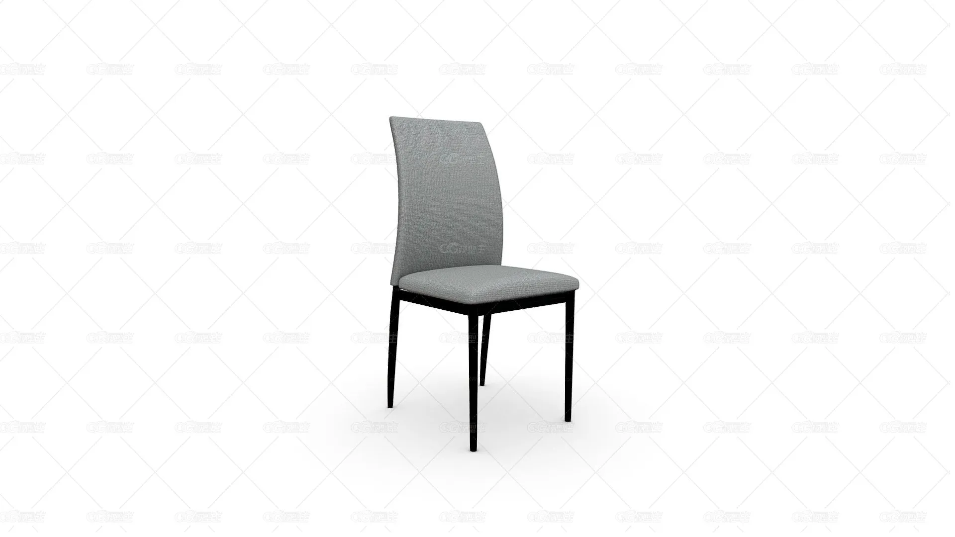 SillaDeComedorDemiaTelaGrisClaroMetalNegro-1