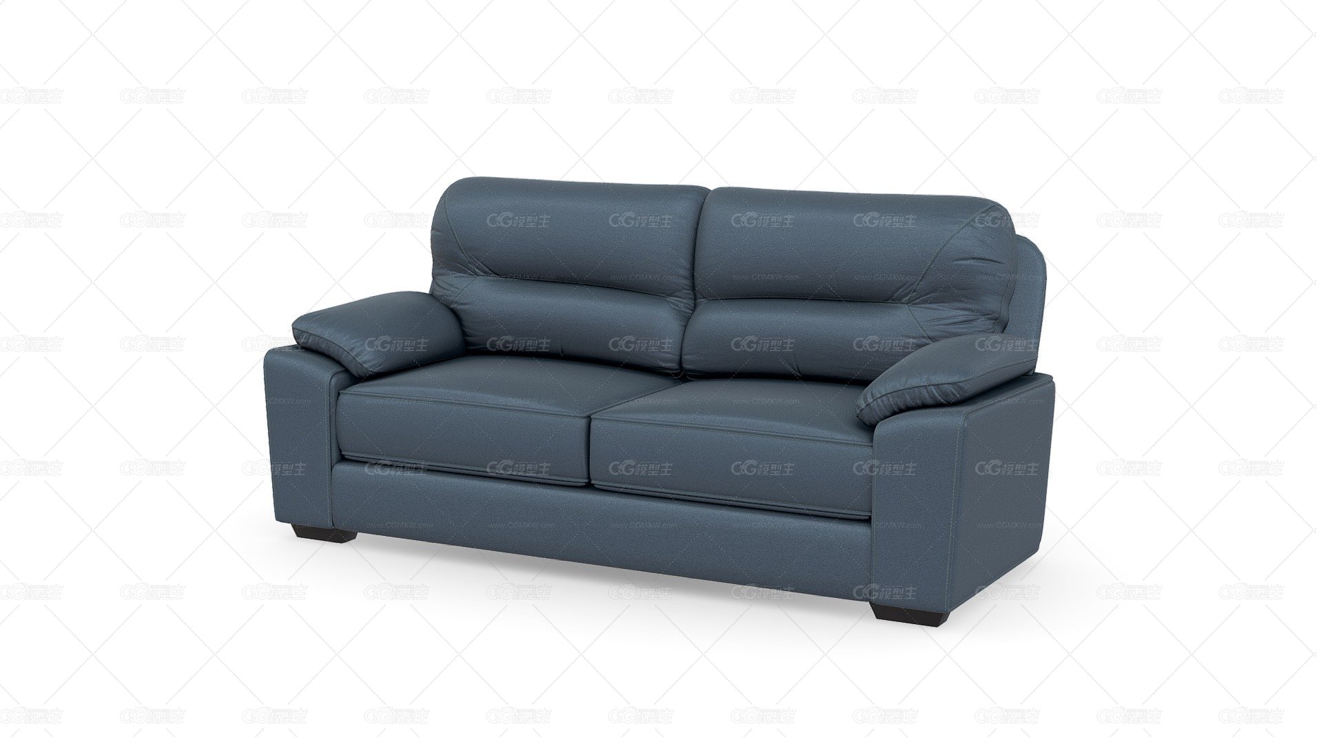 Sofa Albert 3 Puestos超细文胸乡村汽油-1