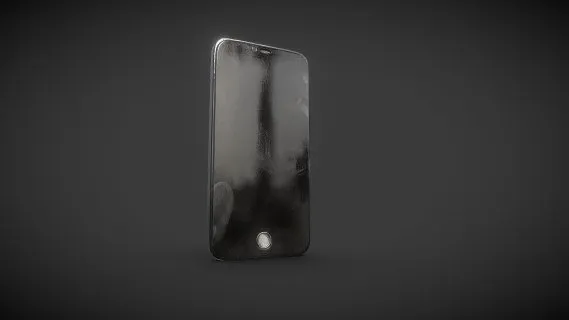 智能手机 全面屏手机 空白手机模型