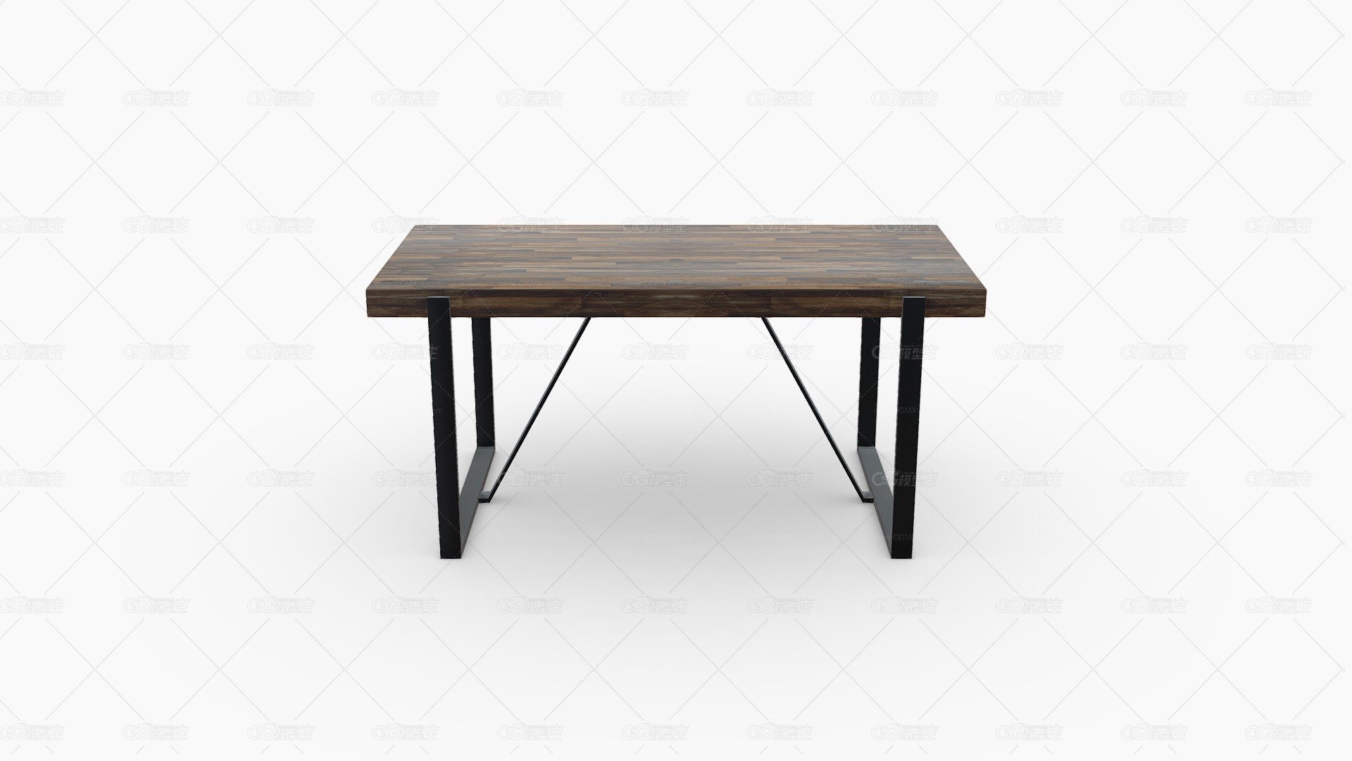 MESA DE COMEDOR IRON 180x88x75.7马德里罗伯RU-1