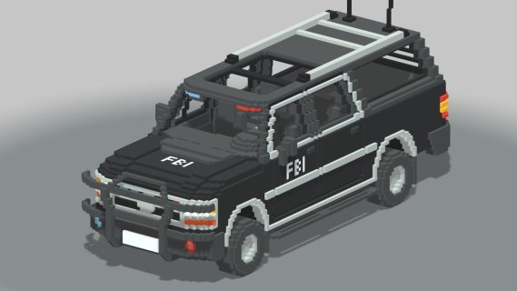 Voxel FBI SUV