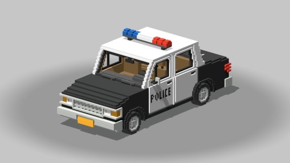 Voxel警车