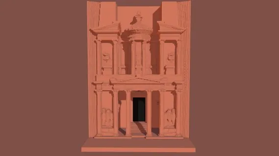 佩特拉的Voxel金库