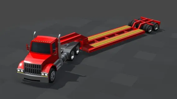 拖车 卡车 卡通 动漫 影视 游戏 3D模型