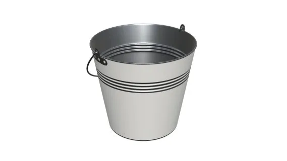 金属桶 铁桶 水桶 打水桶 水泥桶 金属桶 铁皮桶 生活用具 园艺道具