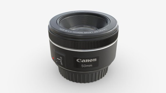 佳能单反EF 50mm f1.8 STM镜头 单发相机镜头