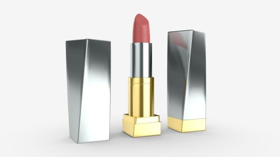 红色口红 女人口红 女性化妆品 涂抹嘴唇 唇彩 唇膏 美妆 Lipstick