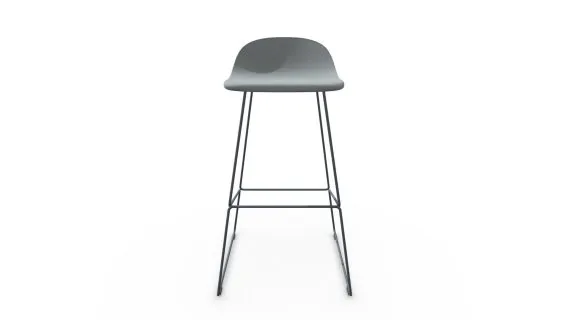 M819_ utaco ALTO MATILDA PLASTICO GRIS