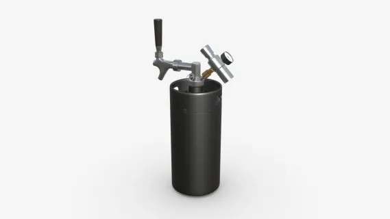 小桶啤酒 不锈钢二发迷你小啤酒桶打酒器精酿啤酒容器打酒系统