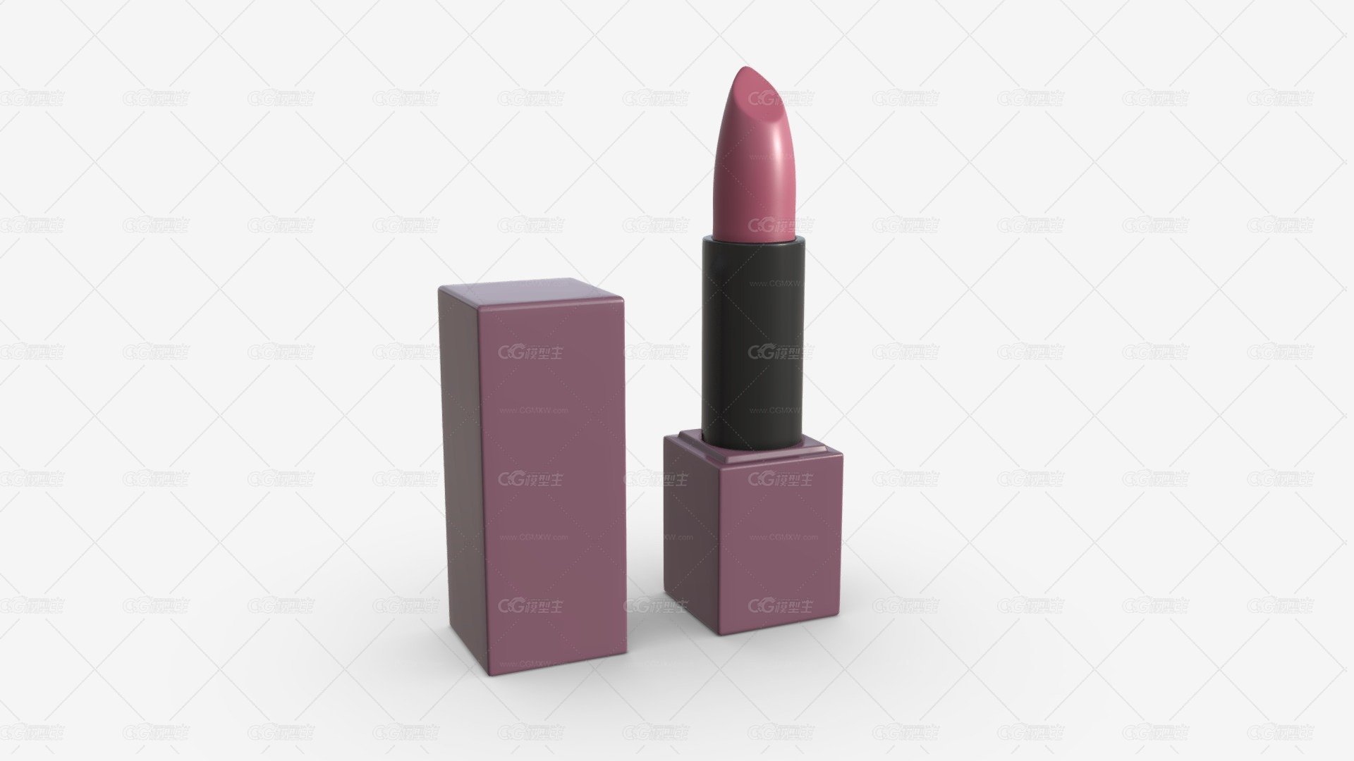 红色口红 女人口红 女性化妆品 涂抹嘴唇 唇彩 唇膏 美妆 Lipstick-1