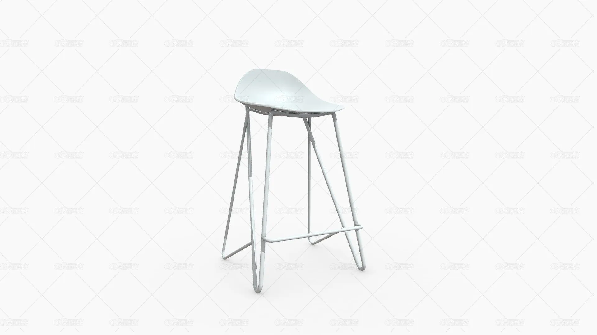 M1258_布塔科Alto Tilda Plastico Blanco-1