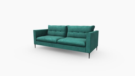 M1176_sofa3PuestosBillundTerciopeloVerde