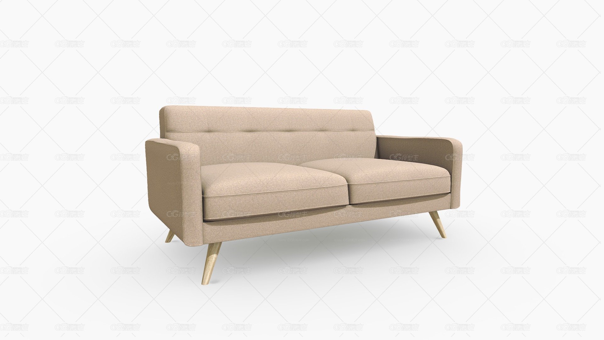 M1152_sofa3PuestosCafe Dinamarca Tela Nova44莫卡-1