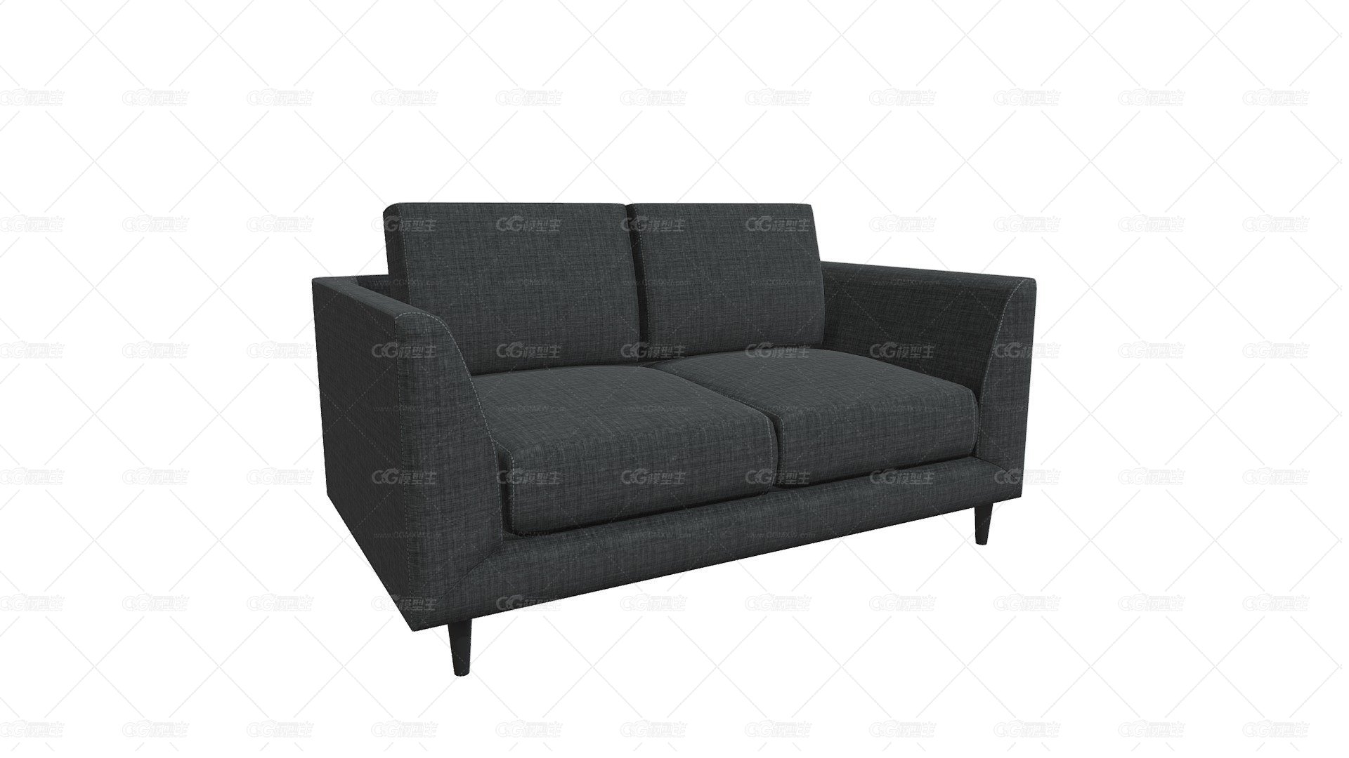 M1240_SOFA 2 PUESTOS JASON GRIS OSCURO-1