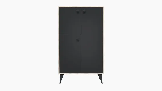 BUFFET ATENEA 74.4x35x127CM LAM NATURAL GRIS