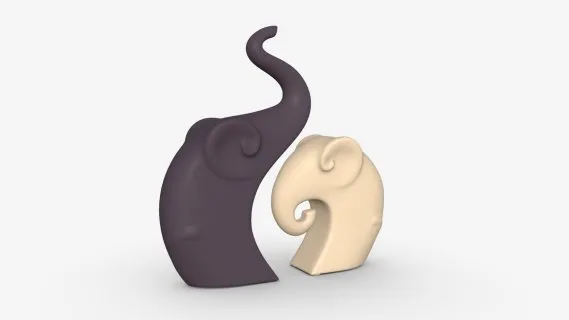 大象陶瓷装饰 艺术品 装饰品
